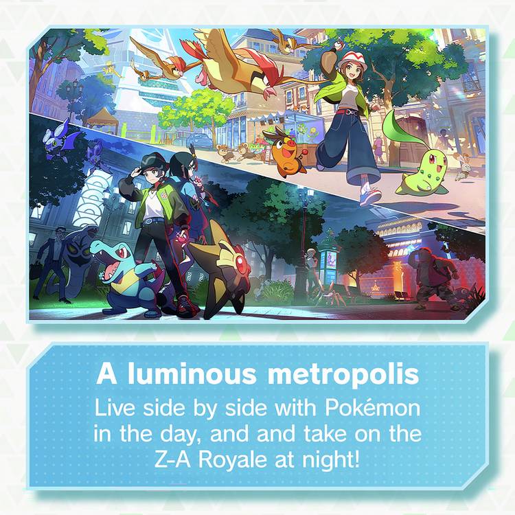 Pokémon Legends Z-A Nintendo Switch 2 game - British product