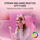 Razer Kraken Kitty pink wireless gaming headset, imported from the UK