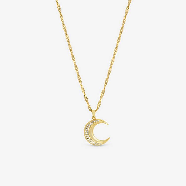 Jon Richard 18k gold plated celestial pendant (British brand)