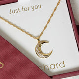 Jon Richard 18k gold plated celestial pendant (British brand)