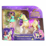 Unicorn Academy Ava Leaf doll set with lights, imported from the UK