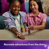 Unicorn Academy Ava Leaf doll set with lights, imported from the UK