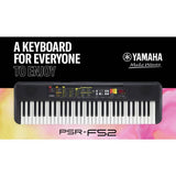 Yamaha PSR-F52 keyboard 61 key - British product