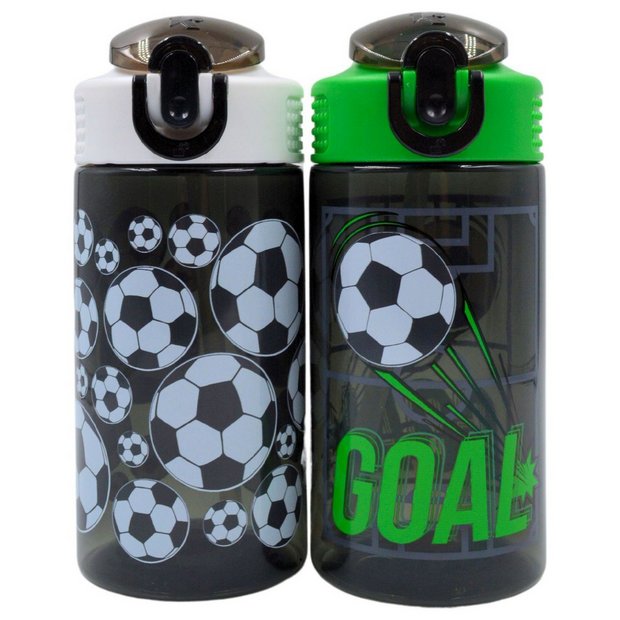 Hox football water bottle pack of 2 500ml (British brand)
