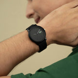 Lacoste men's watch black silicone strap 42mm, imported from the UK