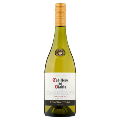 Casillero del Diablo Chardonnay white wine 75cl - British product
