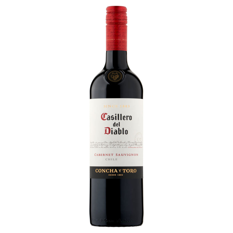 Casillero del Diablo Cabernet Sauvignon wine 75cl - British product