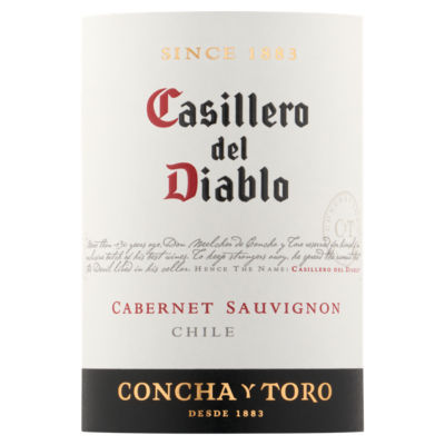 Casillero del Diablo Cabernet Sauvignon wine 75cl - British product
