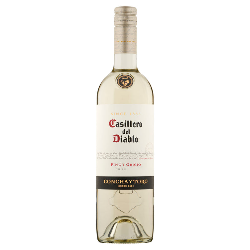 Casillero del Diablo Pinot Grigio wine 75cl - British product