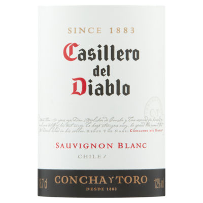 Casillero del Diablo Sauvignon Blanc white wine 18.7cl - British product