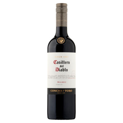 Casillero del Diablo Malbec red wine 75cl - British product