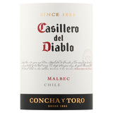 Casillero del Diablo Malbec red wine 75cl - British product