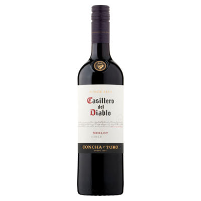 Casillero del Diablo Merlot 75cl - British product
