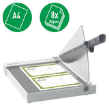 Leitz A4 paper cutter 8 sheets home office UK version
