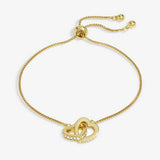 Argos Jon Richard Cubic Zirconia Heart Toggle Bracelet- Buy online at McGrocer