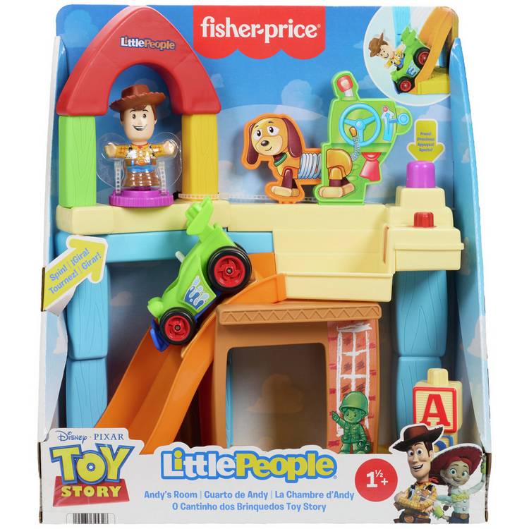 Fisher Price Little People Toy Story Andy's Room toddler playset, UK version