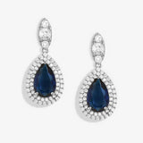 Argos Jon Richard Cubic Zirconia Navette Pear Drop Earring- Buy online at McGrocer