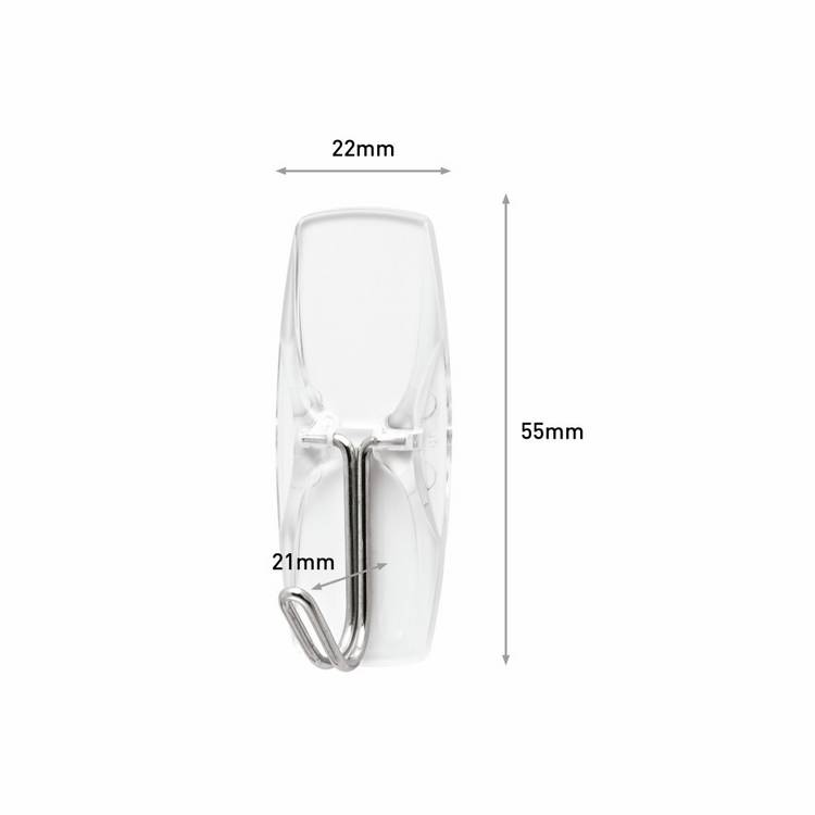 Command Clear Wire Toggle Hooks pack of 10, UK version