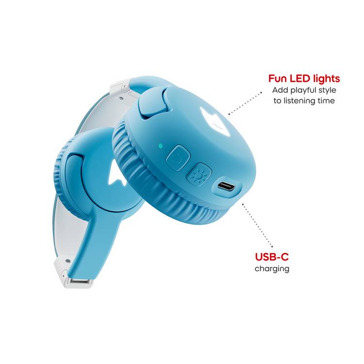 tonies blue Bluetooth headphones (British brand)