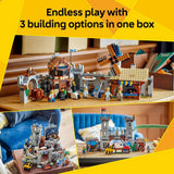 LEGO Creator 3in1 medieval castle toy 1371 pieces - British product