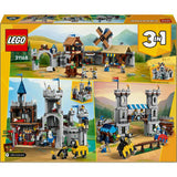LEGO Creator 3in1 medieval castle toy 1371 pieces - British product