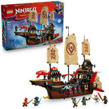 LEGO NINJAGO Temple Bounty boat building set 2387 pieces, imported from the UK