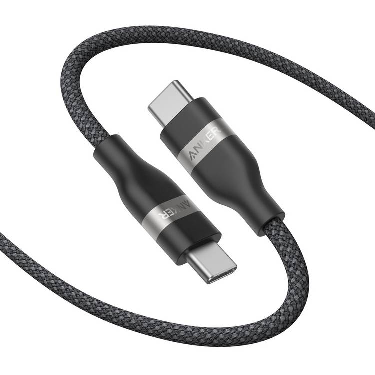 Anker USB-C cable 240W braided 1.8m - British product
