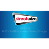 Streetwize 8 Amp 12V Automatic Battery Charger - British product