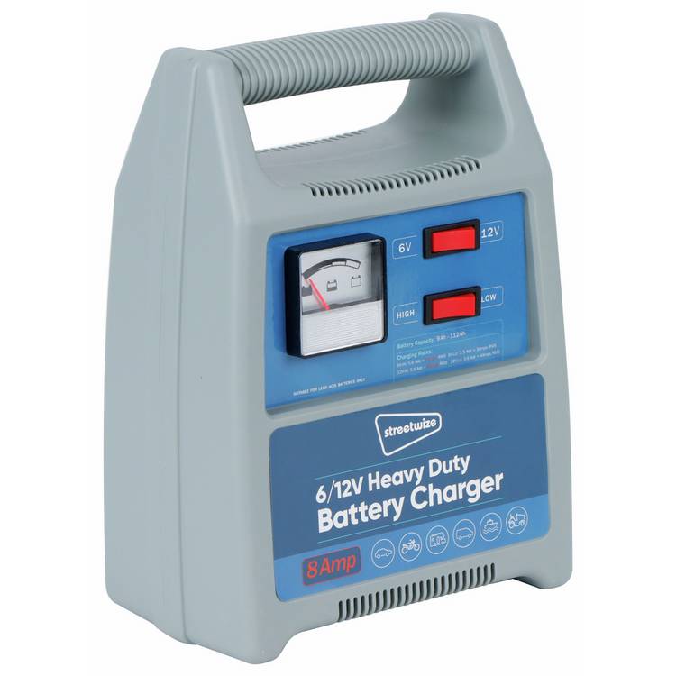 Streetwize 8 Amp 12V Automatic Battery Charger - British product