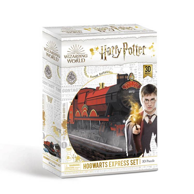 Harry Potter Hogwarts Express 3D puzzle 180 pieces (British brand)