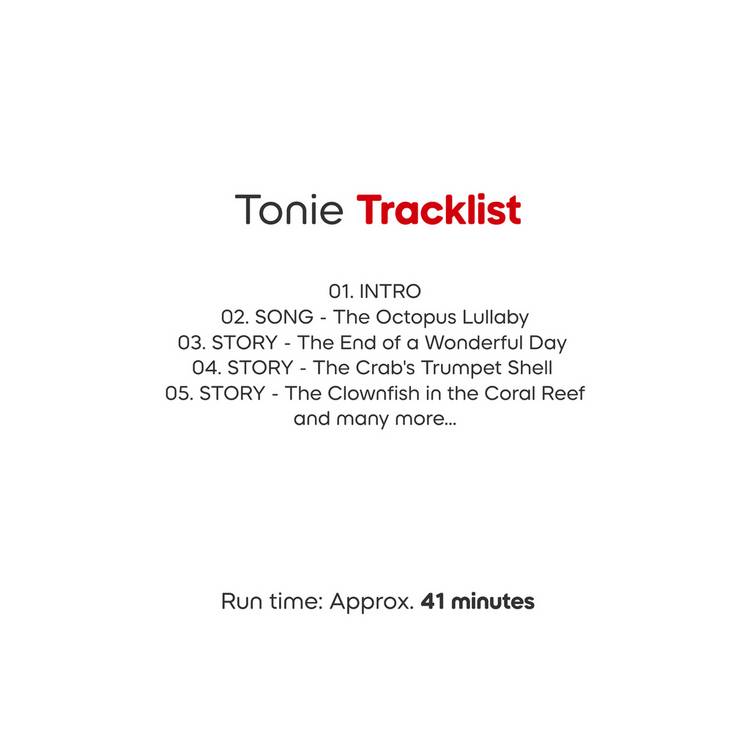 Tonies Sleepy Octopus audio story character, UK version