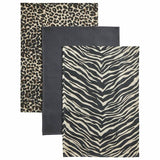 Argos Home kitchen textile set grey animal print, imported from the UK
