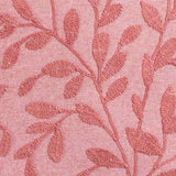 Argos Home cushion pink embroidered leaves 50x50cm (British brand)