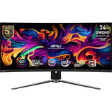 MSI 34 inch QD-OLED curved gaming monitor, UK version