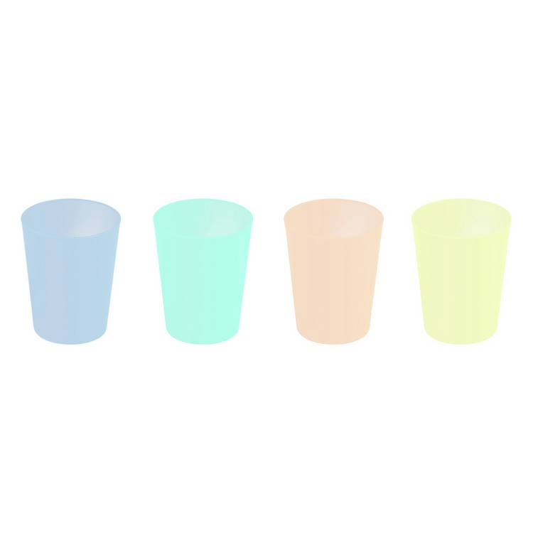 Argos Home picnic set for 4 pastel colours - British product