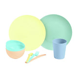 Argos Home picnic set for 4 pastel colours - British product