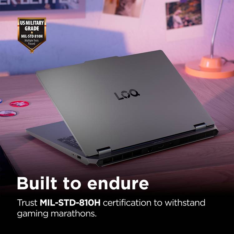 Lenovo LOQ E15 gaming laptop 15.6in i5 RTX5050 (British brand)