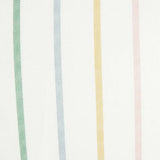 Habitat multi stripe ruffle white bedding set single, UK version