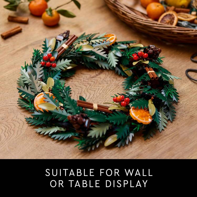 LEGO Botanicals Wreath building set 1194 pieces (British brand)