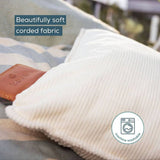Beurer heated cushion cream cordless portable, UK version