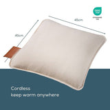 Beurer heated cushion cream cordless portable, UK version