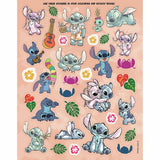 Disney Stitch sponge art activity set, imported from the UK