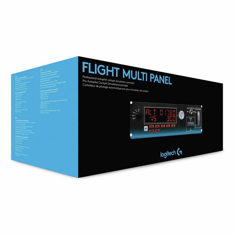Logitech G Autopilot Multi Panel flight sim controller (British brand)