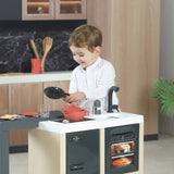 Smoby kitchen island roleplay toy with 23 accessories, imported from the UK
