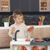 Smoby kitchen island roleplay toy with 23 accessories, imported from the UK