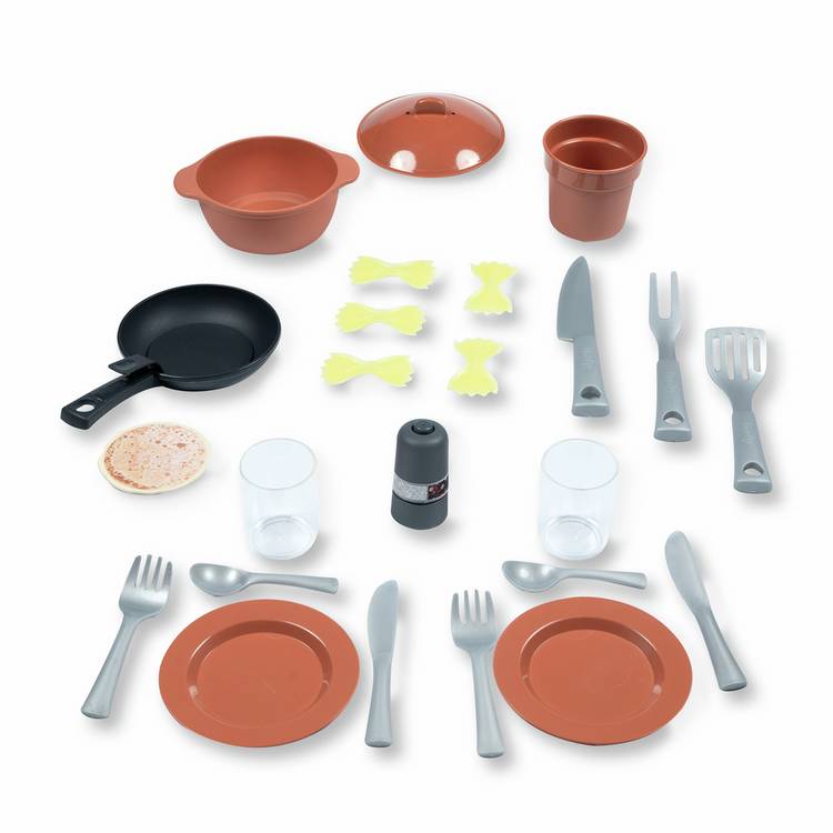 Smoby kitchen island roleplay toy with 23 accessories, imported from the UK