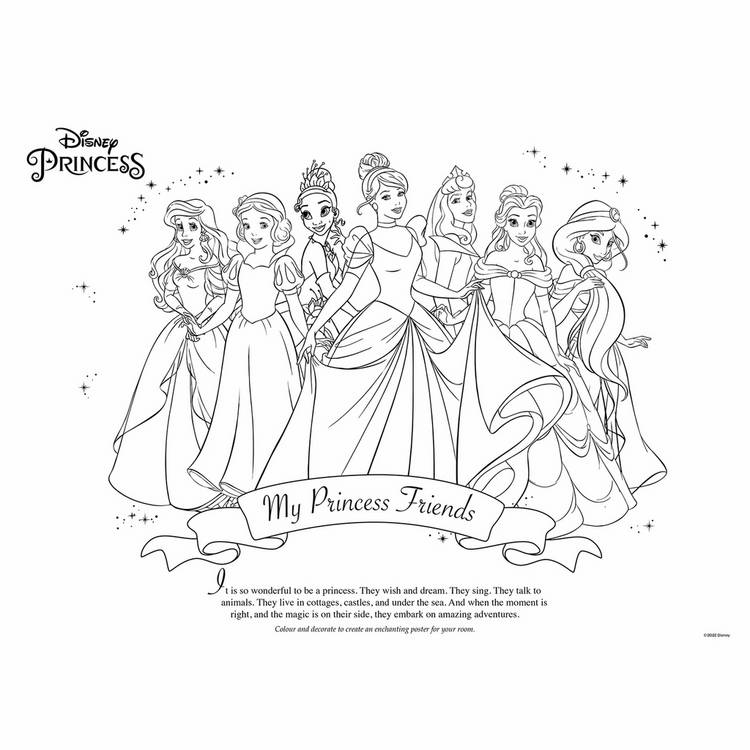 Disney Princess activity pad set spiral bound, imported from the UK