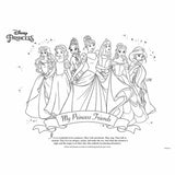 Disney Princess activity pad set spiral bound, imported from the UK