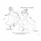 Disney Princess activity pad set spiral bound, imported from the UK