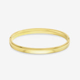Jon Richard waterproof gold plated polished bangle - British product